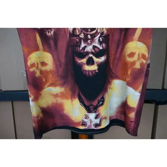 90s WWE Triple H Skull King M Vintage Wrestling Tshirt #382 - Picture 4 of 7